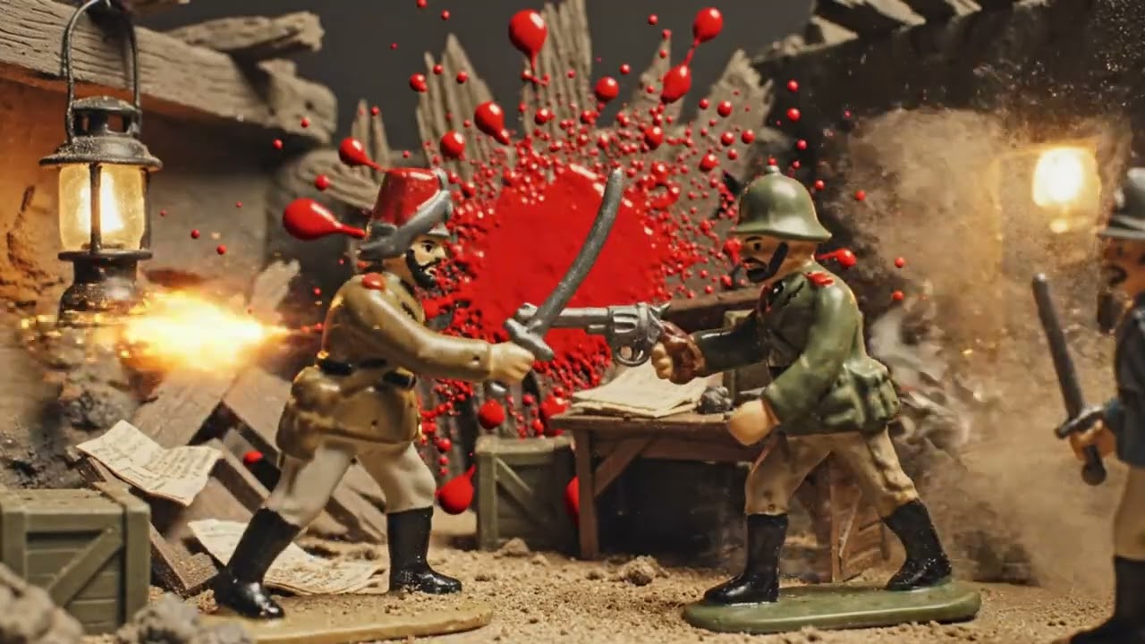 Army Men Stop Motion &ndash; Charge of the Ottomans | Epic WWI Toy Soldier Battle&rdquo;