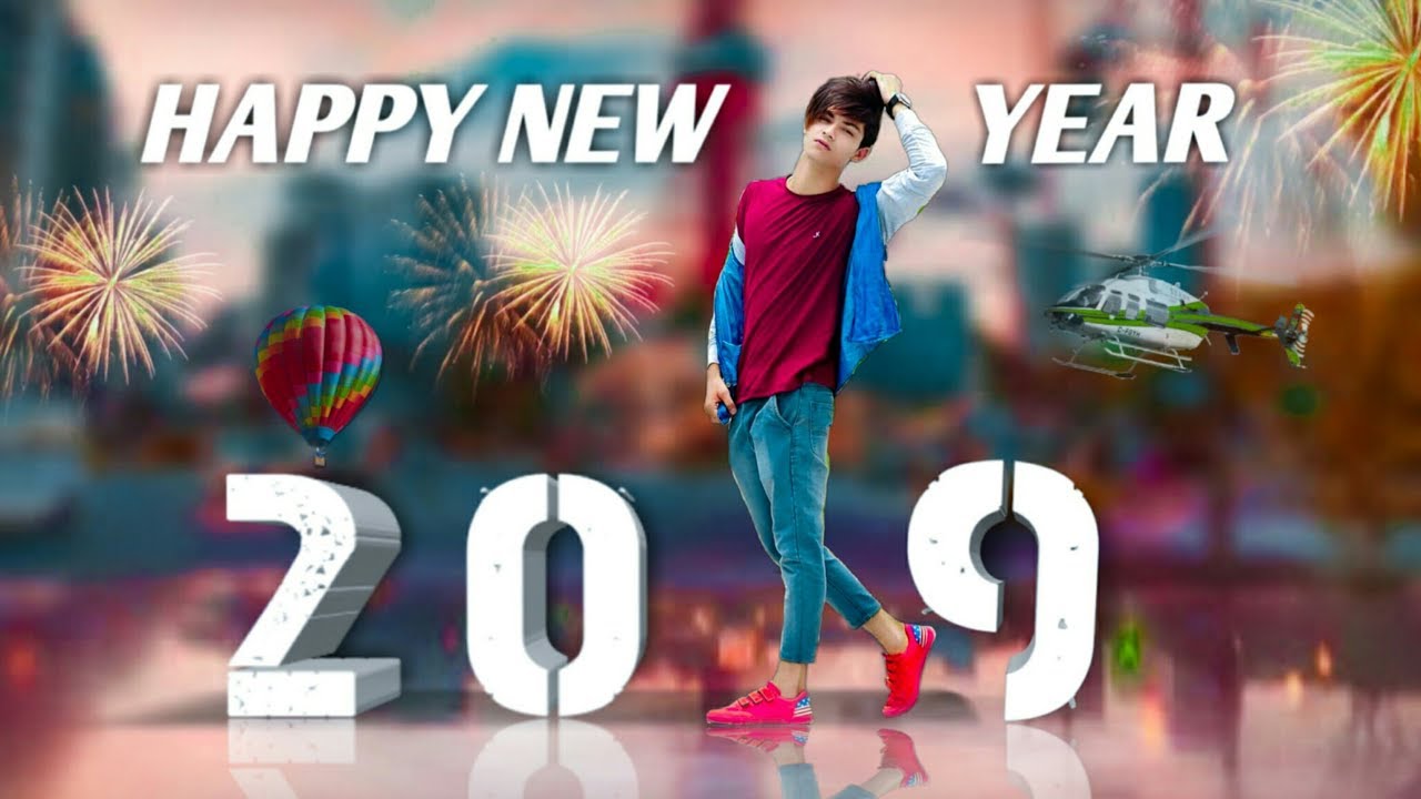 Picsart Happy New Year 2019 Editing |Special Happy New Year Editing Toturia