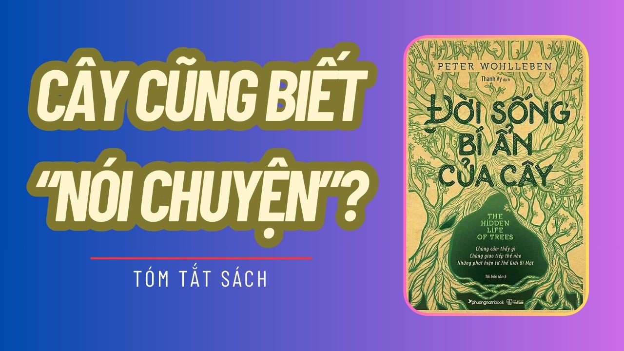 Cây Cũng Có Cảm Xúc? | Tóm Tắt Đời Sống Bí Ẩn Của Cây