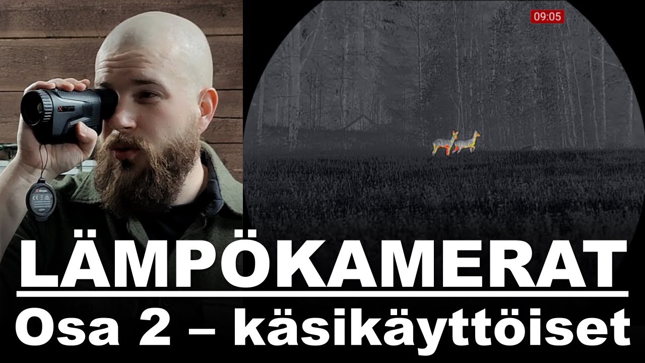 Käsikäyttöiset lämpökamerat - Nocpix osa 2