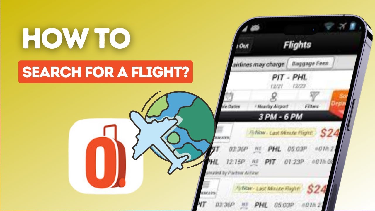 How to search for a flight in CheapOair?