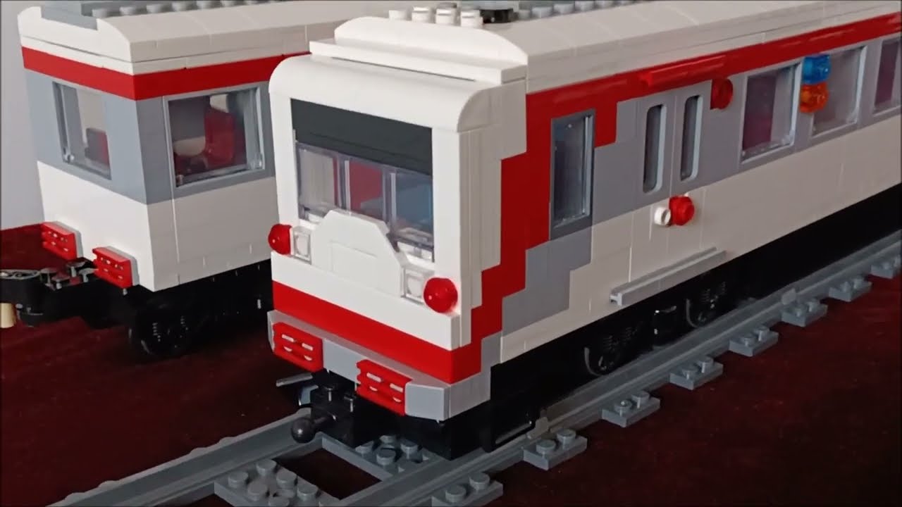 Lego Moc DT4 der Hamburger Hochbahn