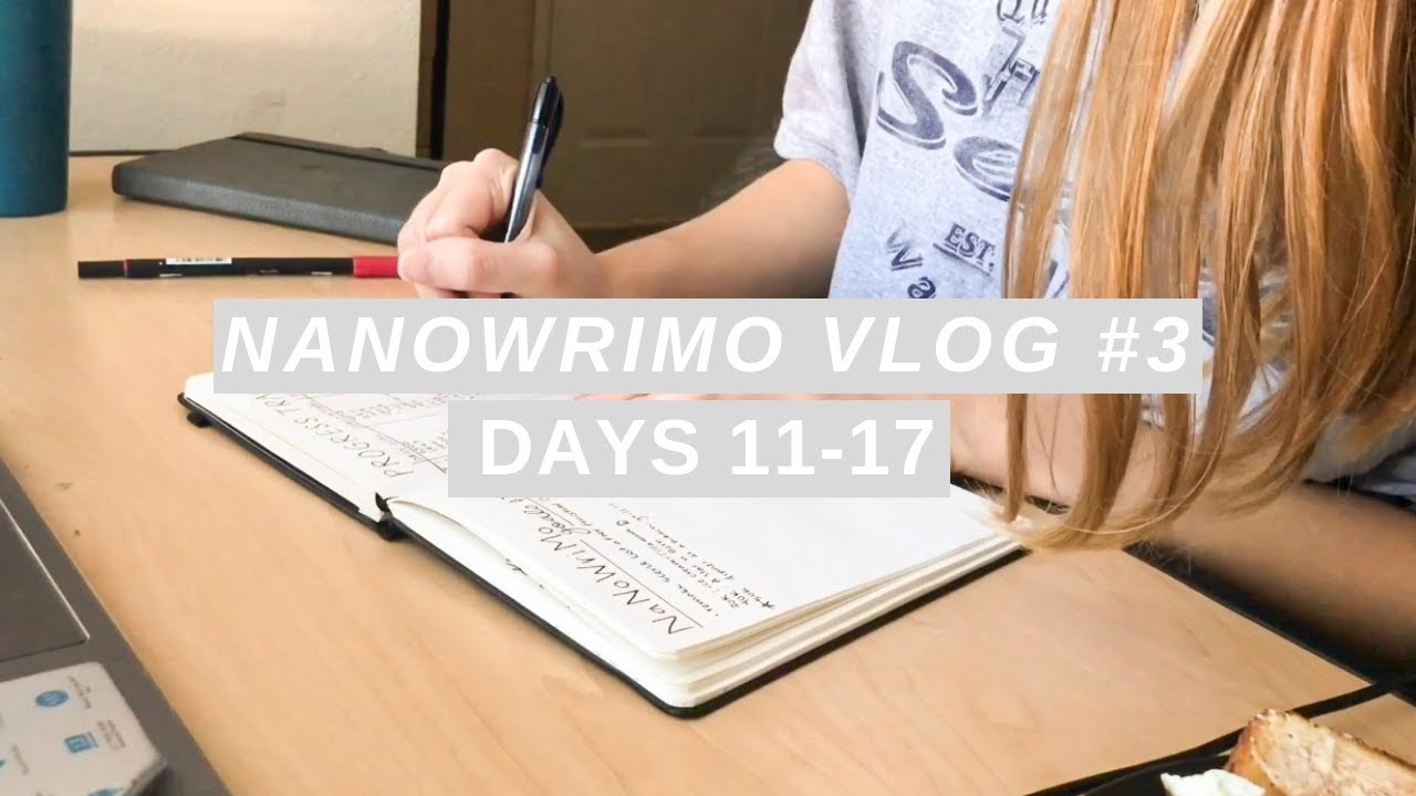 NaNoWriMo 2018 Writing Vlog #3 // Days 11-17