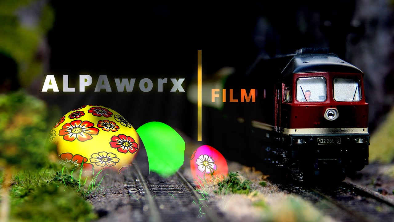 eine kleine Fahrt um Euch frohe Ostern zu wünschen