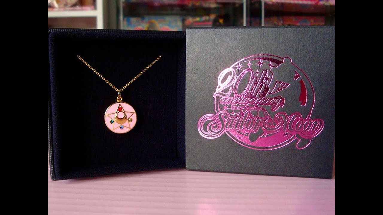 Sailor Moon Crystal Star Compact 18k Gold Necklace from Premium Bandai Review