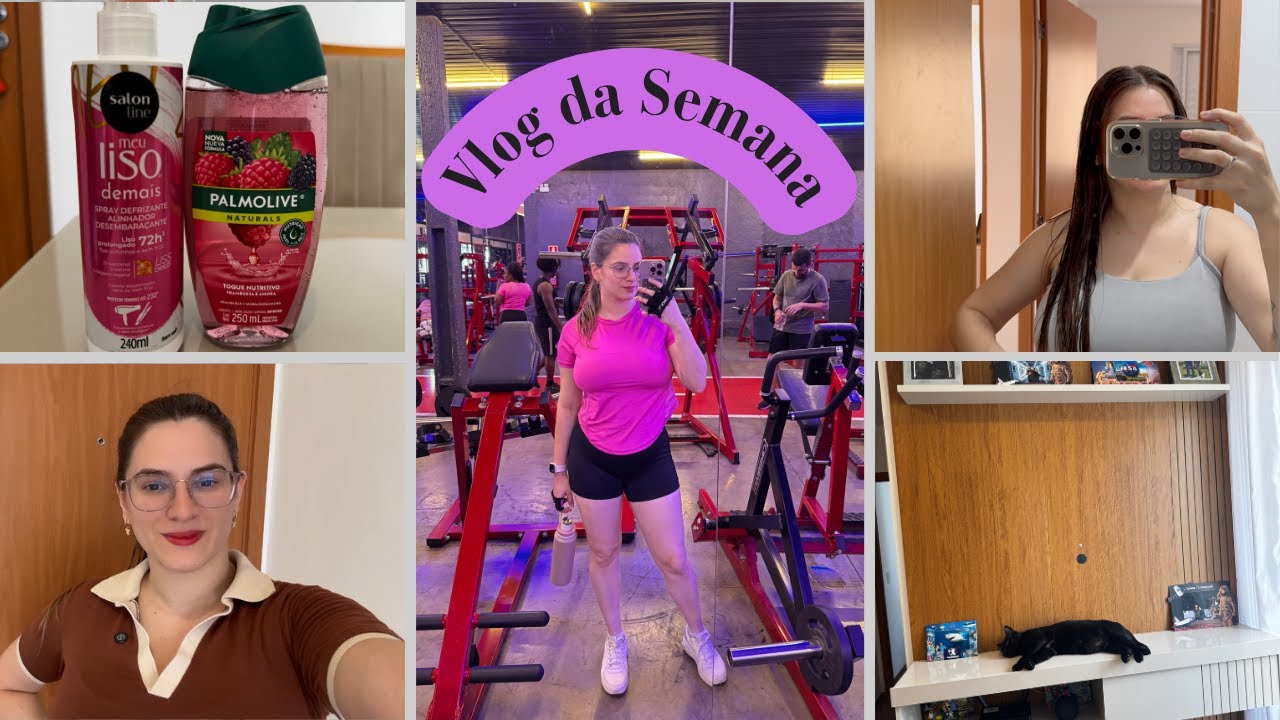 Uma semana comigo: treino, alimentação e nossa sala ganhando forma!