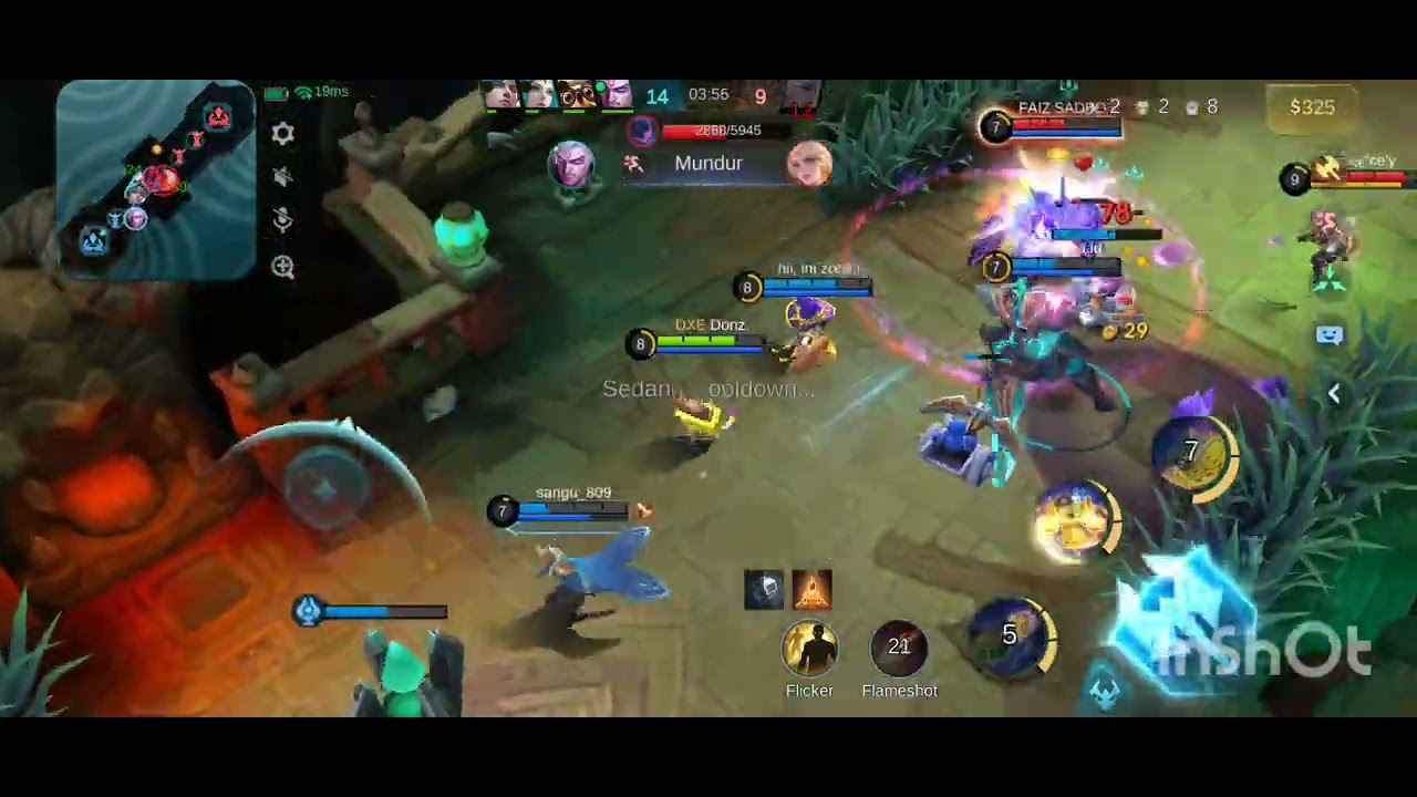 Push Solo Brawl pakai Hero dari Role Mage Cyclops SpongeBob Squarepants Mobile Legends Bang Bang.Bos