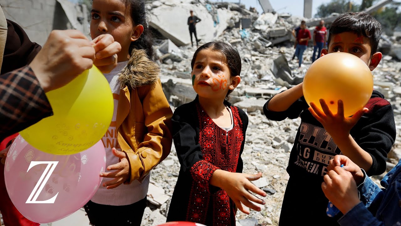 Traumatisierte Kinder in Gaza: 