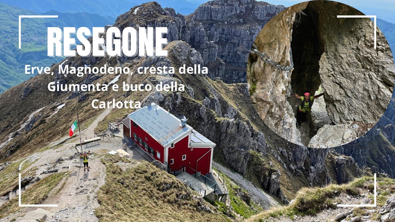 3/5/25 cresta della giumenta e buco della carlotta al Resegone!