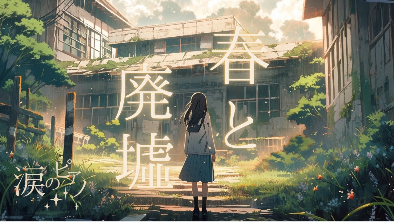 「春と廃墟」優しく美しい癒しピアノ　楽譜販売(概要欄をチェックしてね) “Abandoned Place in Spring” 【Piano Score】#relaxingmusic