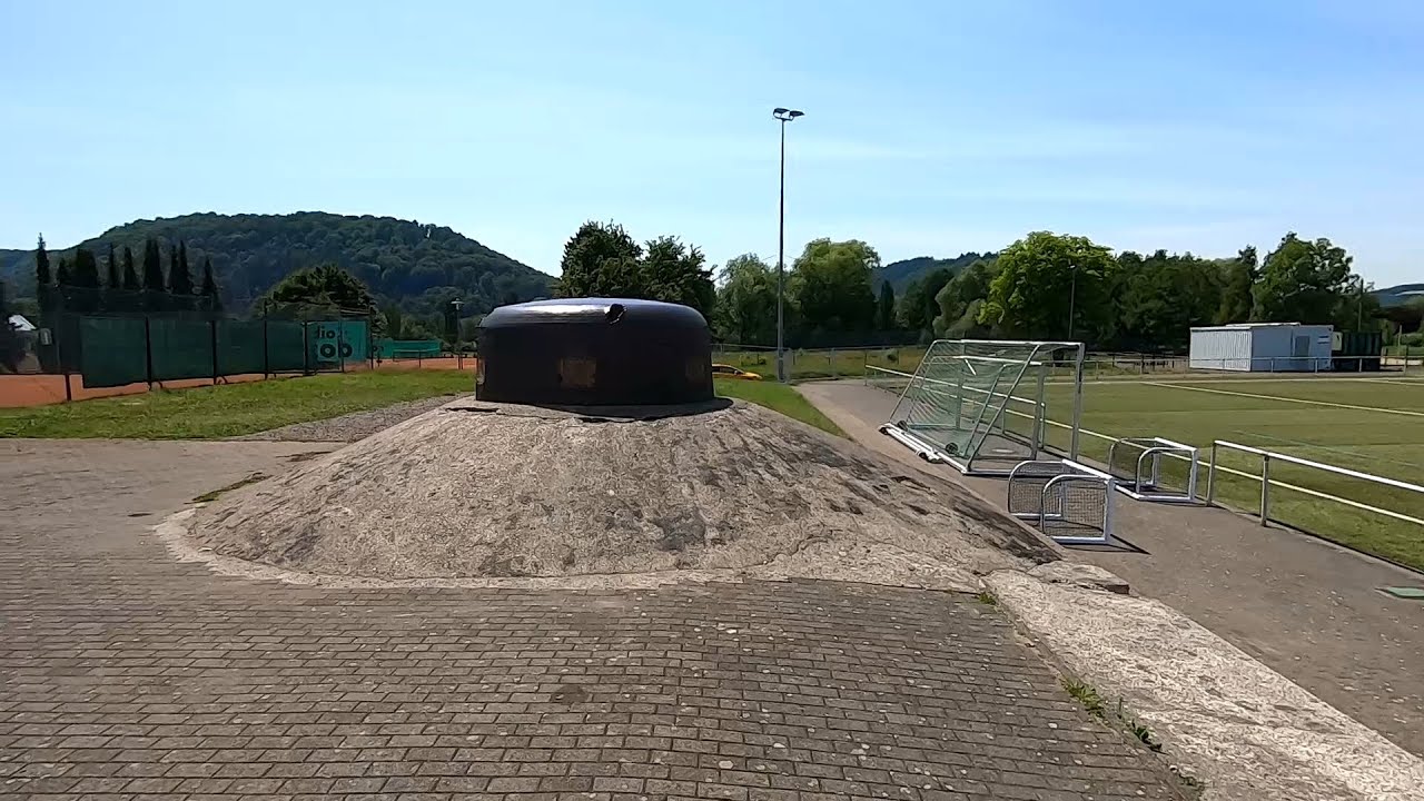 Диллинген (Саар. Германия). Dillingen, Saarland. Город Бункеров. Часть 2. #ww2