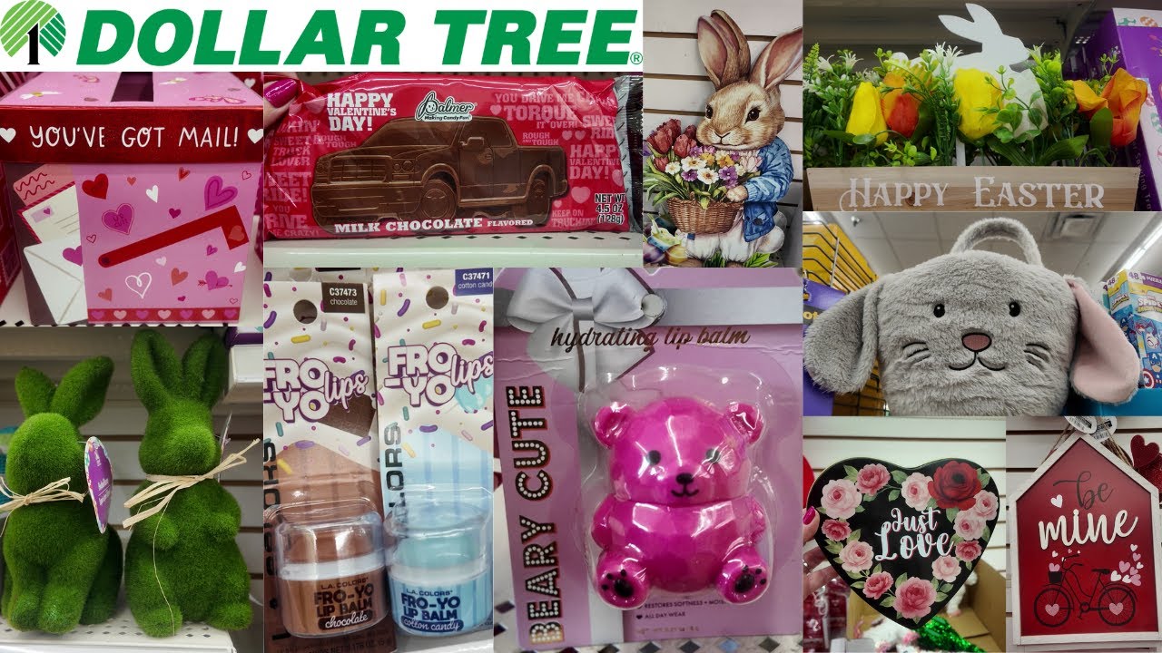 Dollar Tree - Amazing Valentine's Day Items, Easter, Superbowl, New Beauty Finds