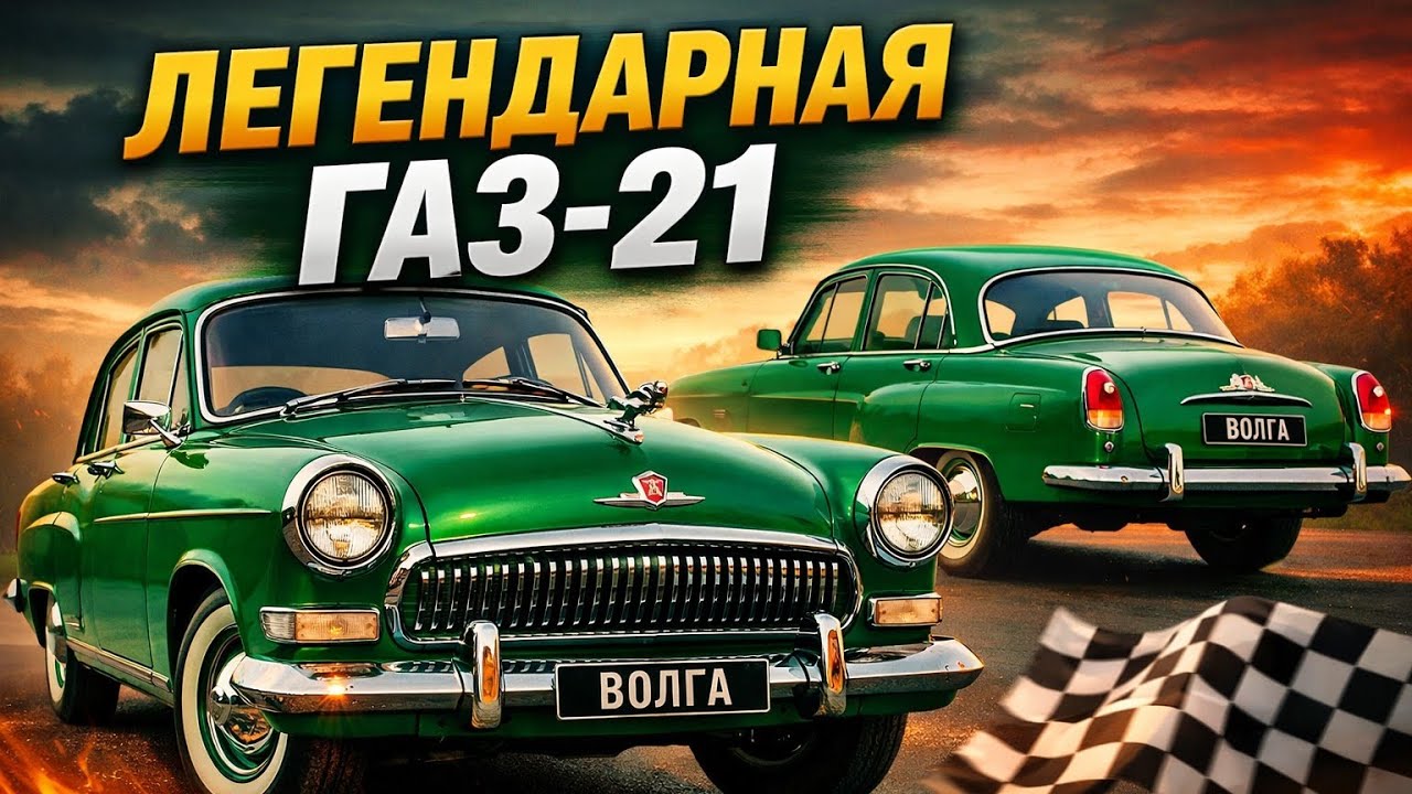 Легендарная ГАЗ-21 Волга — Полный Кинематографичный Обзор | Классика, Которая Жива