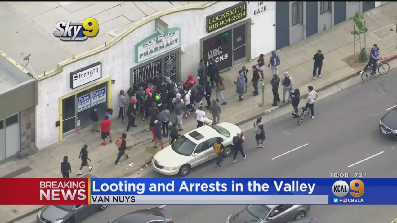 Looting, Arrests And Protests: Demands For Justice In George Floyd's Death Reaches Van Nuys