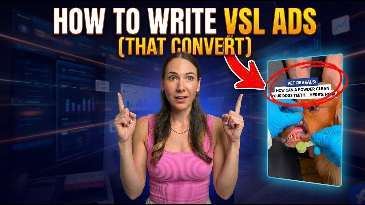 $1M VSL Ad Script Template (step by step copywriting tutorial)