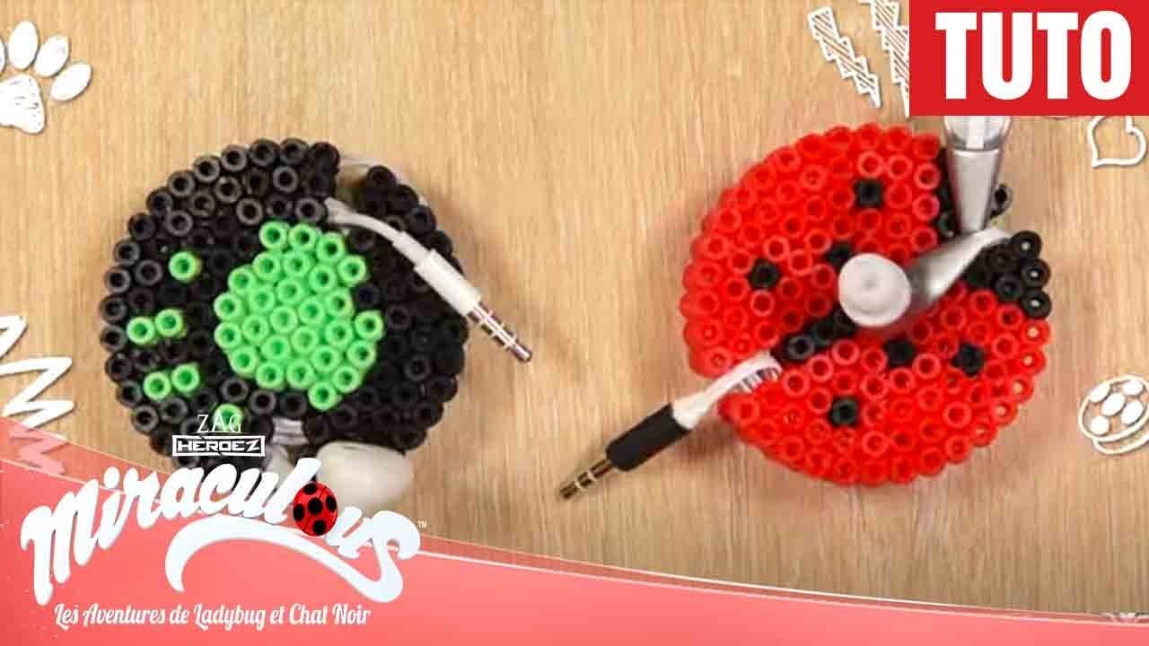 Miraculous - Tuto : le porte-&eacute;couteurs Miraculous