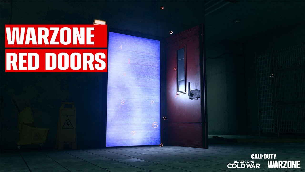 Where to find Warzone Red Door (Location) | Fast Travel and Loot! | Warzone Season 4 Update