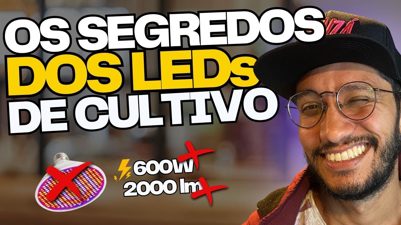 Como funciona ilumina&ccedil;&atilde;o de cultivo indoor (Fotoss&iacute;ntese, Watts, LEDs, L&uacute;mens, F&oacute;tons, PPFD e PAR)