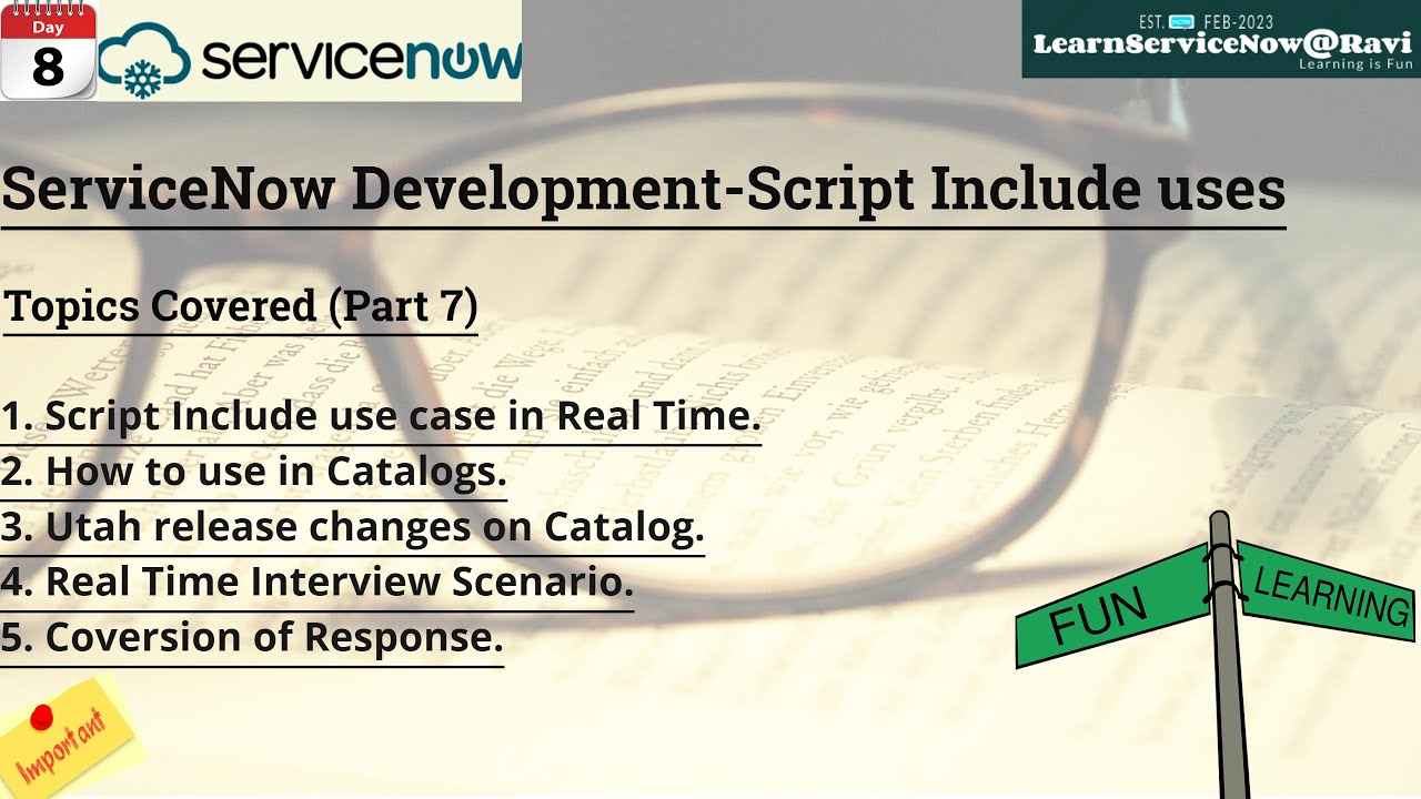 (Day 8)Script Include Real Time Use Case | Uses of GlideAjax | Interview Real Time Scenarios
