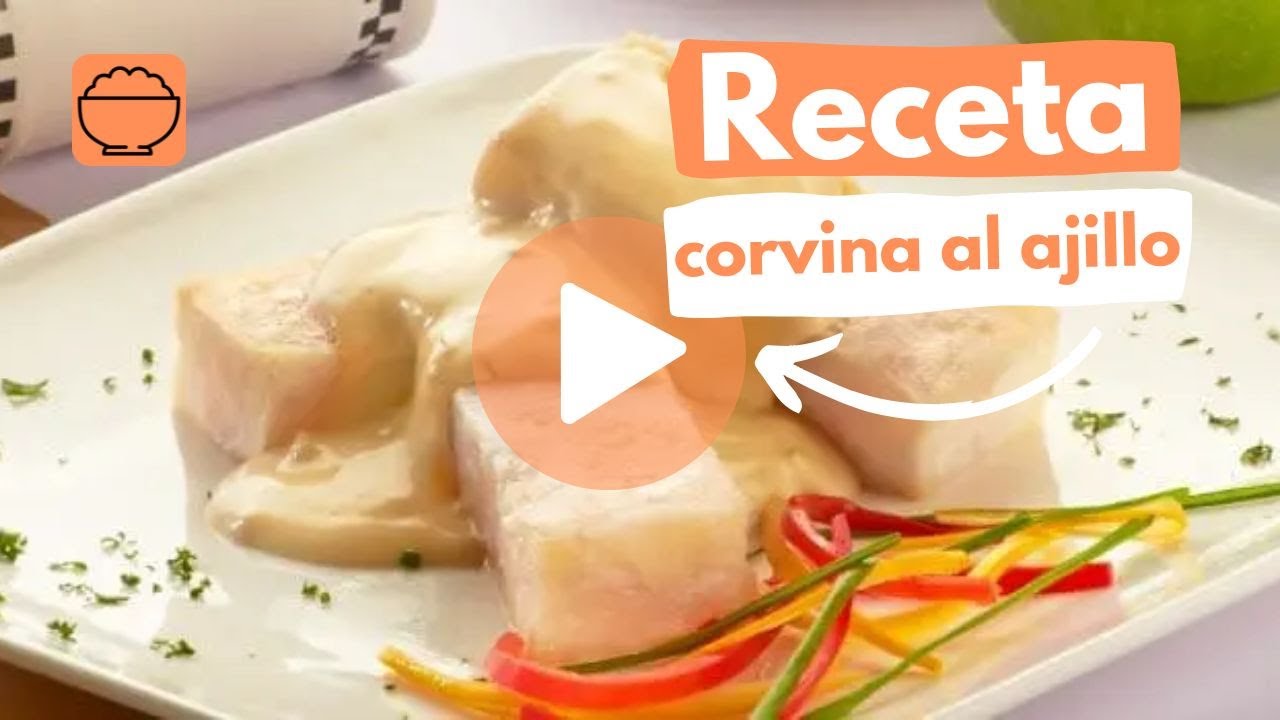 Corvina al Ajillo - Recetas con Pescado
