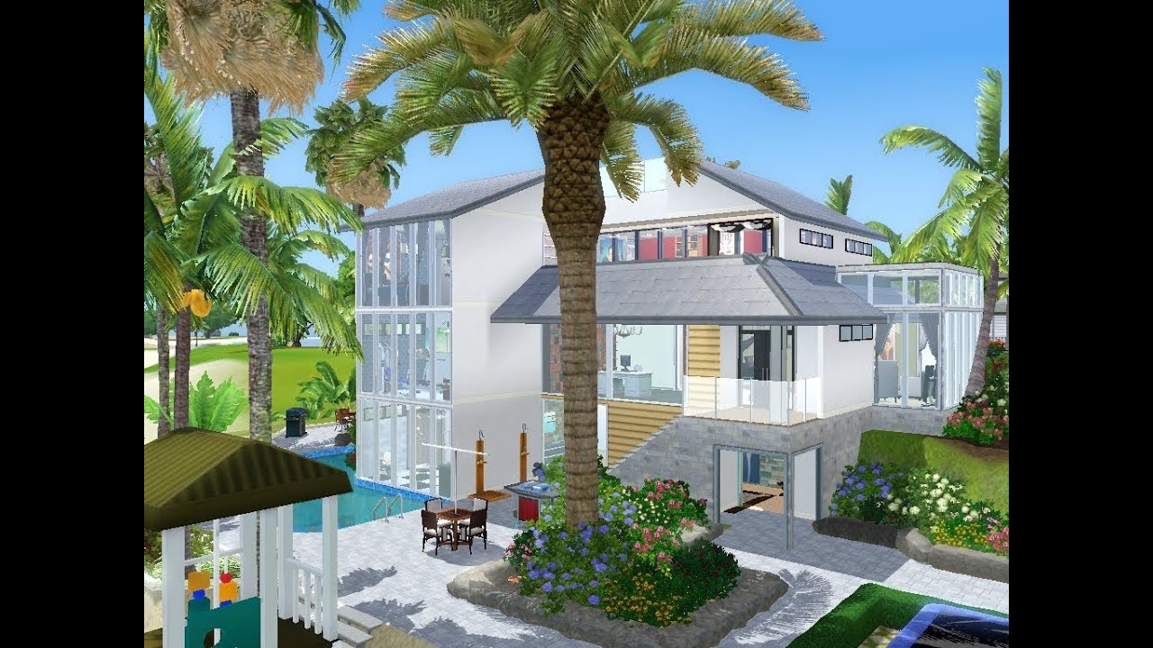 The Sims 3 House Building -Modern Tides 163-  Competition entry TheSimsCentralHD