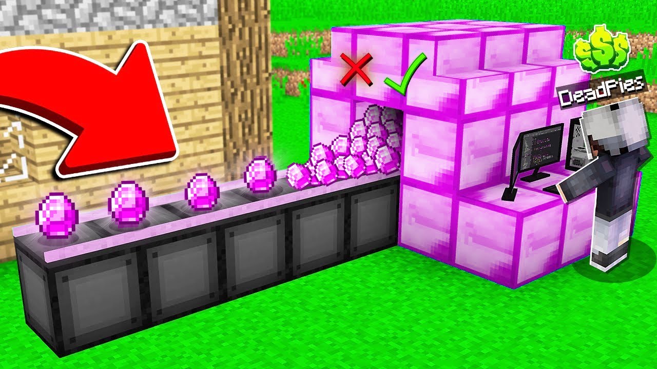 SINIRSIZ MİLYARDER ELMASI ÜRETTİM 😱 - Minecraft
