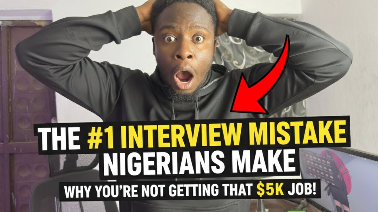 How to Stop Interviewing Like a Junior (Earn $5,000/mo in Nigeria) 🇳🇬🚩