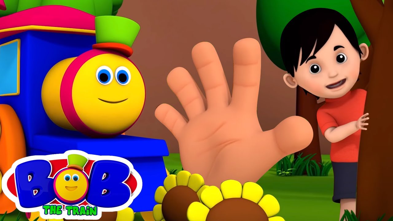 Où se cache la famille doigts | Dessin animé | Bob The Train Française | Chansons pour enfants