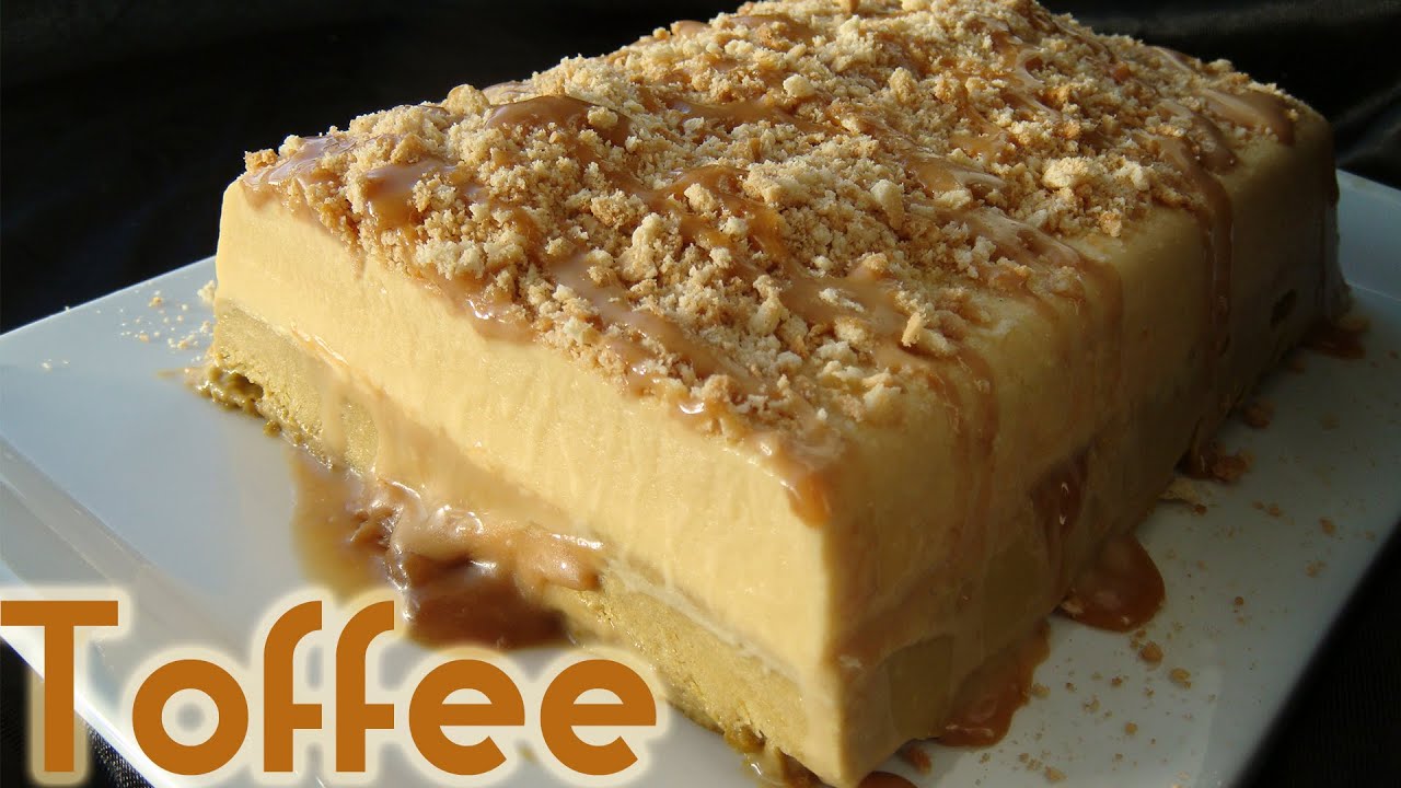 TARTA DE GALLETAS Y CARAMELO SIN HORNO FACILÍSIMA # 318 #