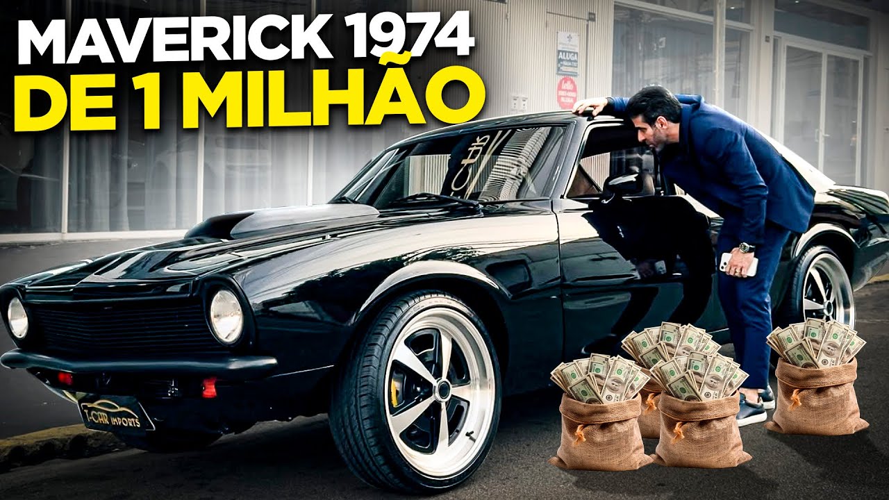 FORD MAVERICK 1974 de R$1 MILHÃO  - Carro do velozes e furiosos