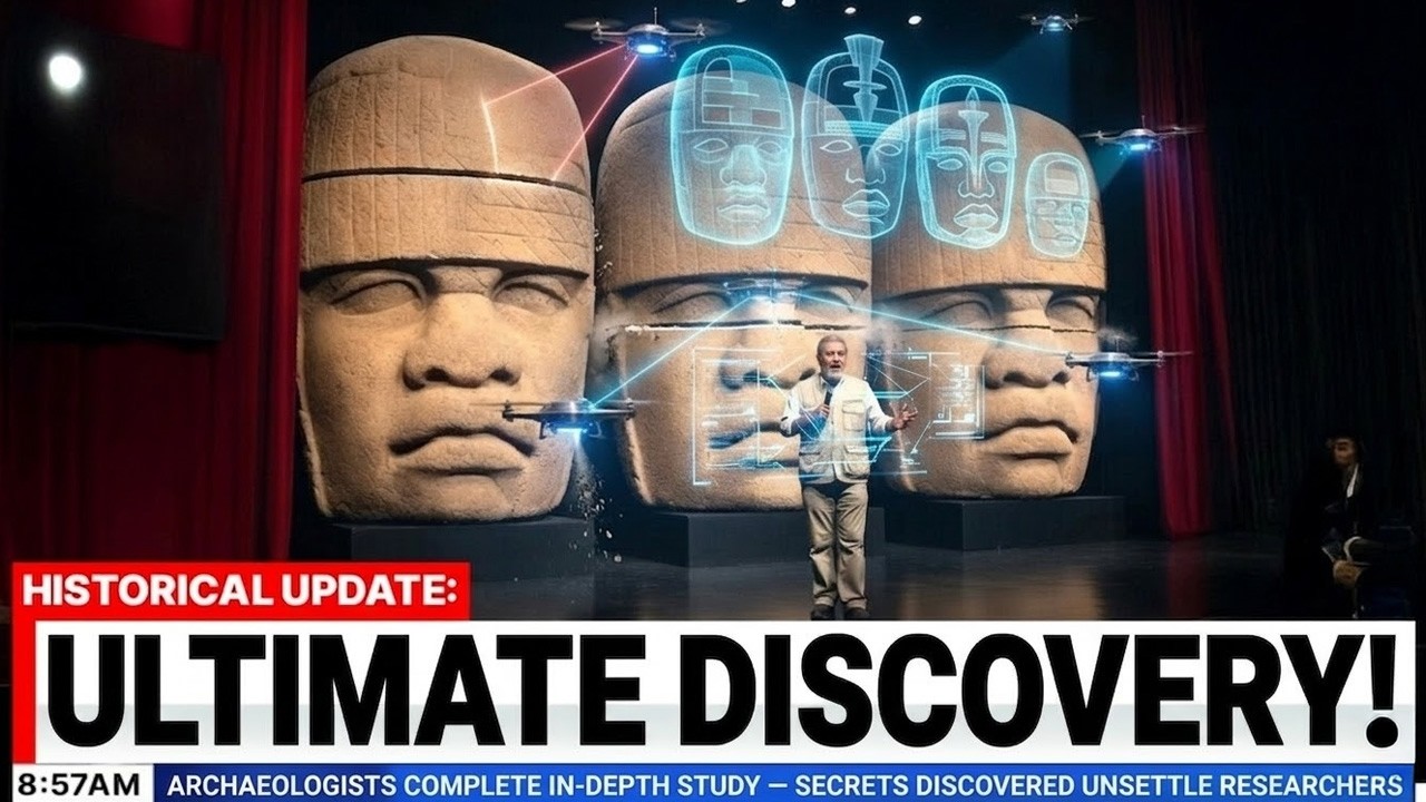 Археологи наконец изучили головы ольмеков &mdash; и что-то в этом не сходится.
