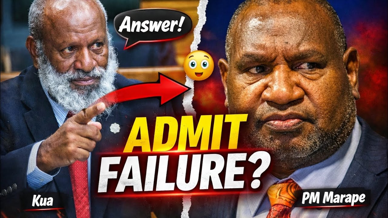 Admit You Failed the Nation!’ – Kerenga Kua Confronts PM Marape