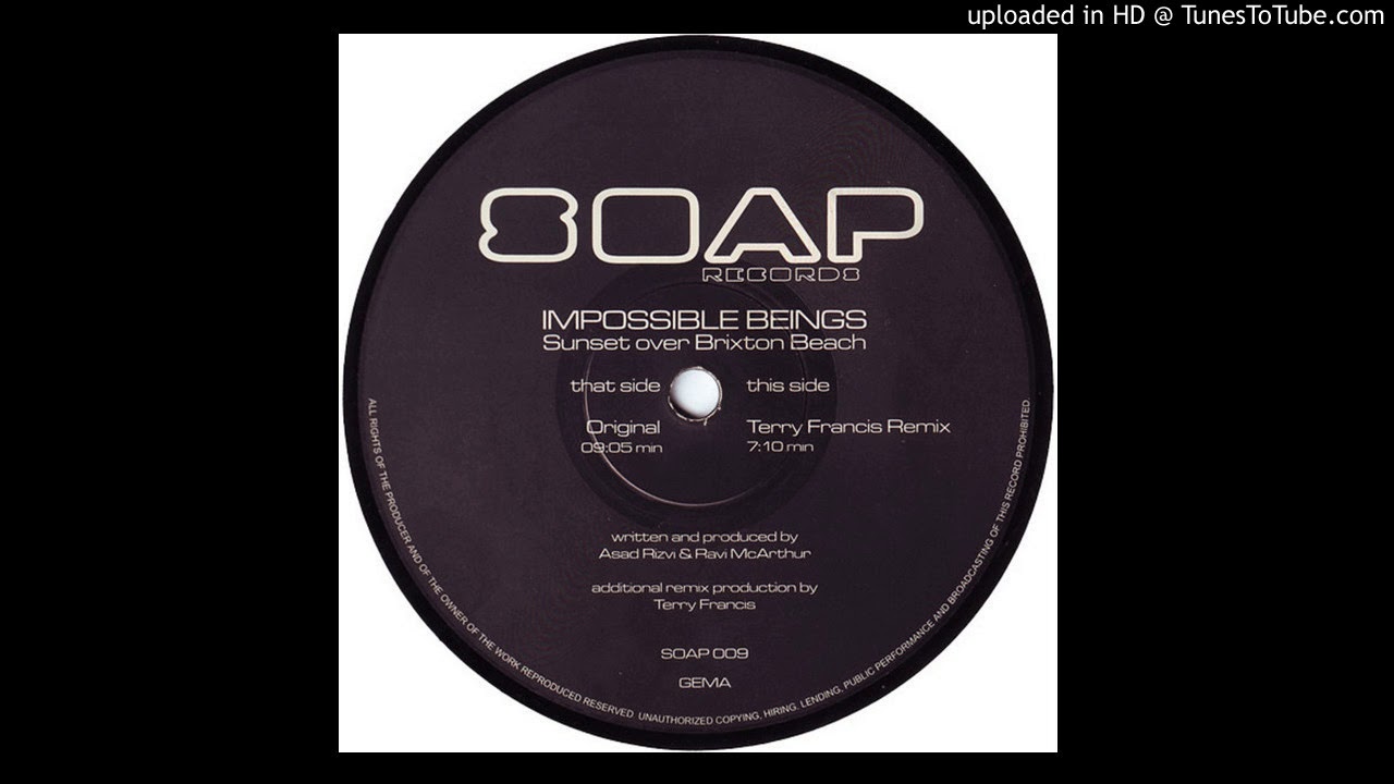Impossible Beings ‎– Sunset Over Brixton Beach