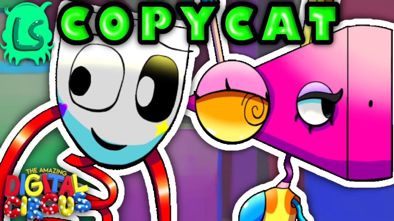 Copycat REMIX Ft. Gangle and Zooble (NO AI) - The Amazing Digital Circus MV - Cover by Lizwick