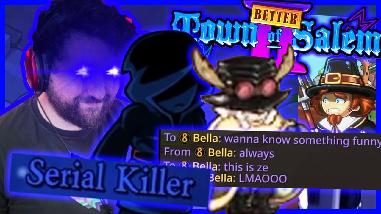 I Was SO PROUD of this Sneaky Serial Killer Game | Town of Salem 2 BetterTOS2 Mod w/ Friends