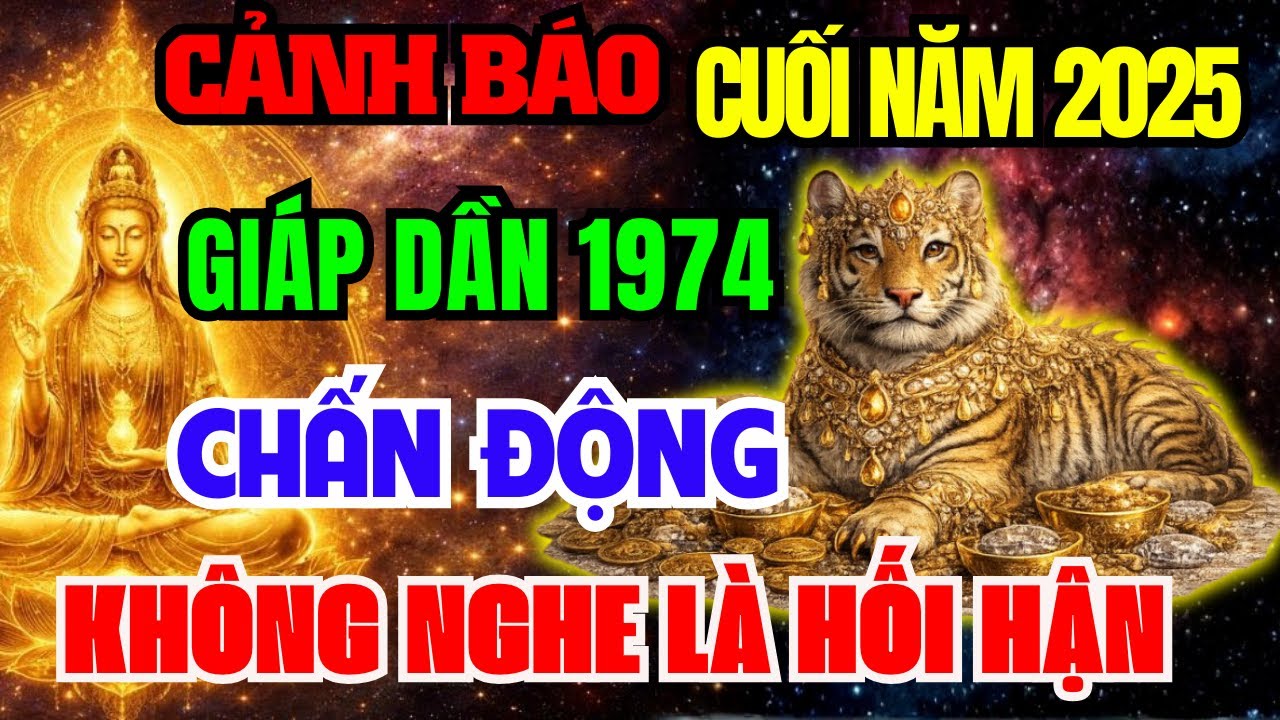 Sự Thật Chấn Động: Giáp Dần 1974 Cuối Năm 2025 Sẽ Đối Mặt Với 3 Biến Động Lớn, Không Xem Rất Phí