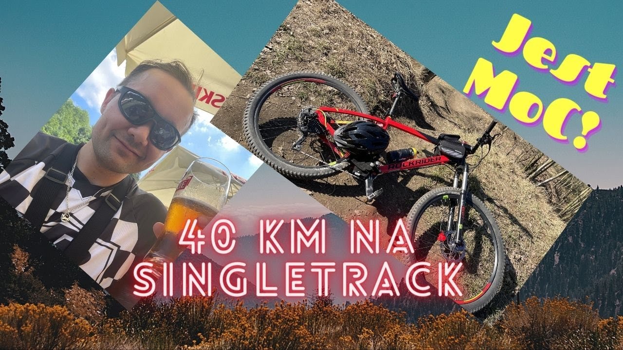 Vlog #9 Singletrack glacensis Pętla Chwalisław Złota Dwie Przełęcze Złoty Stok Maraton na singlach