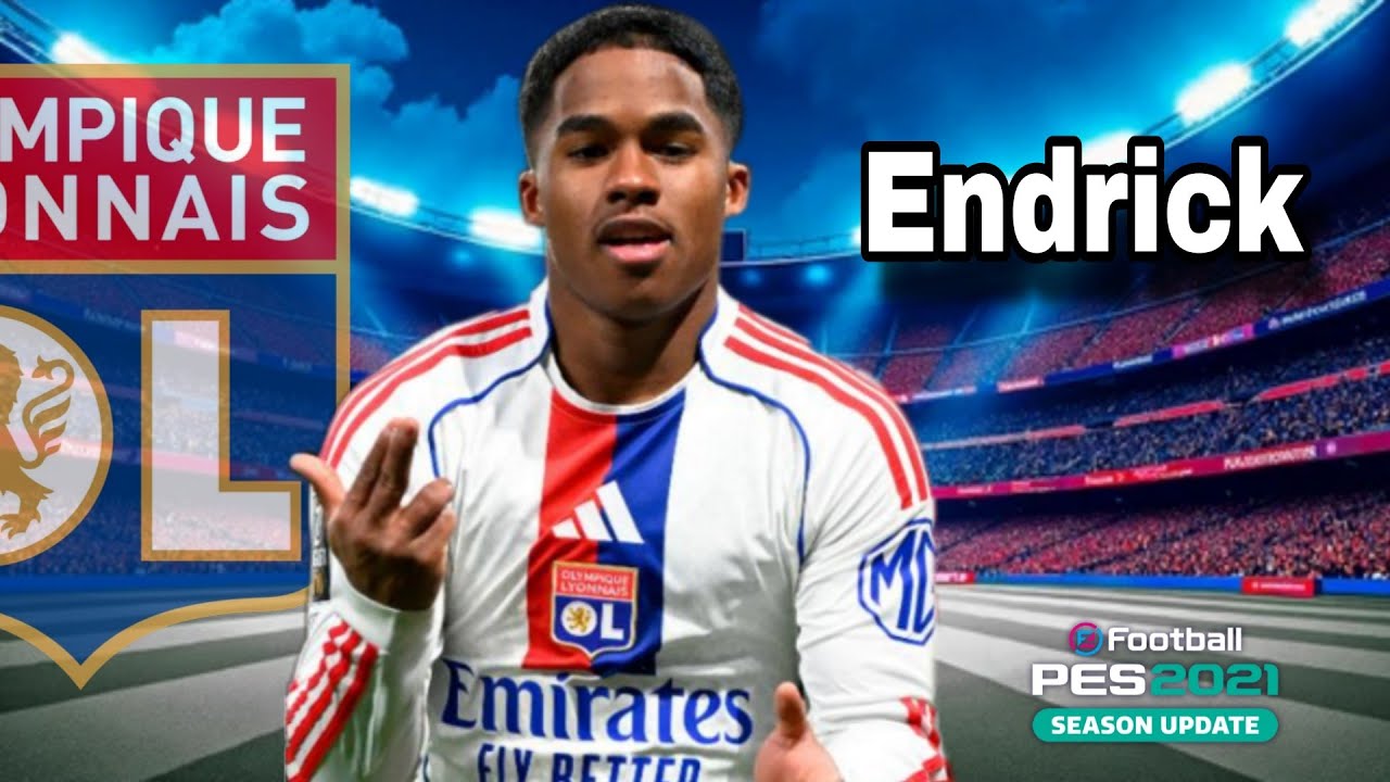 EDIT FACE ENDRICK DO LYON PES 21 /2026