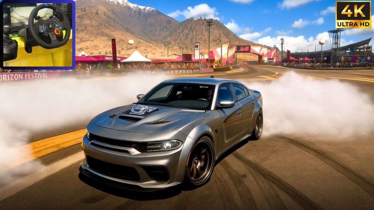 Dodge Charger SRT Hellcat Redeye WIDEBODY (Fast X) | Forza Horizon 5 | Logitech G29 Steering Wheel