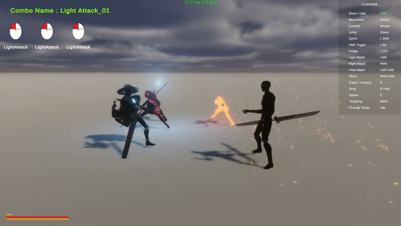 Combat System Template - Demo Ver.2