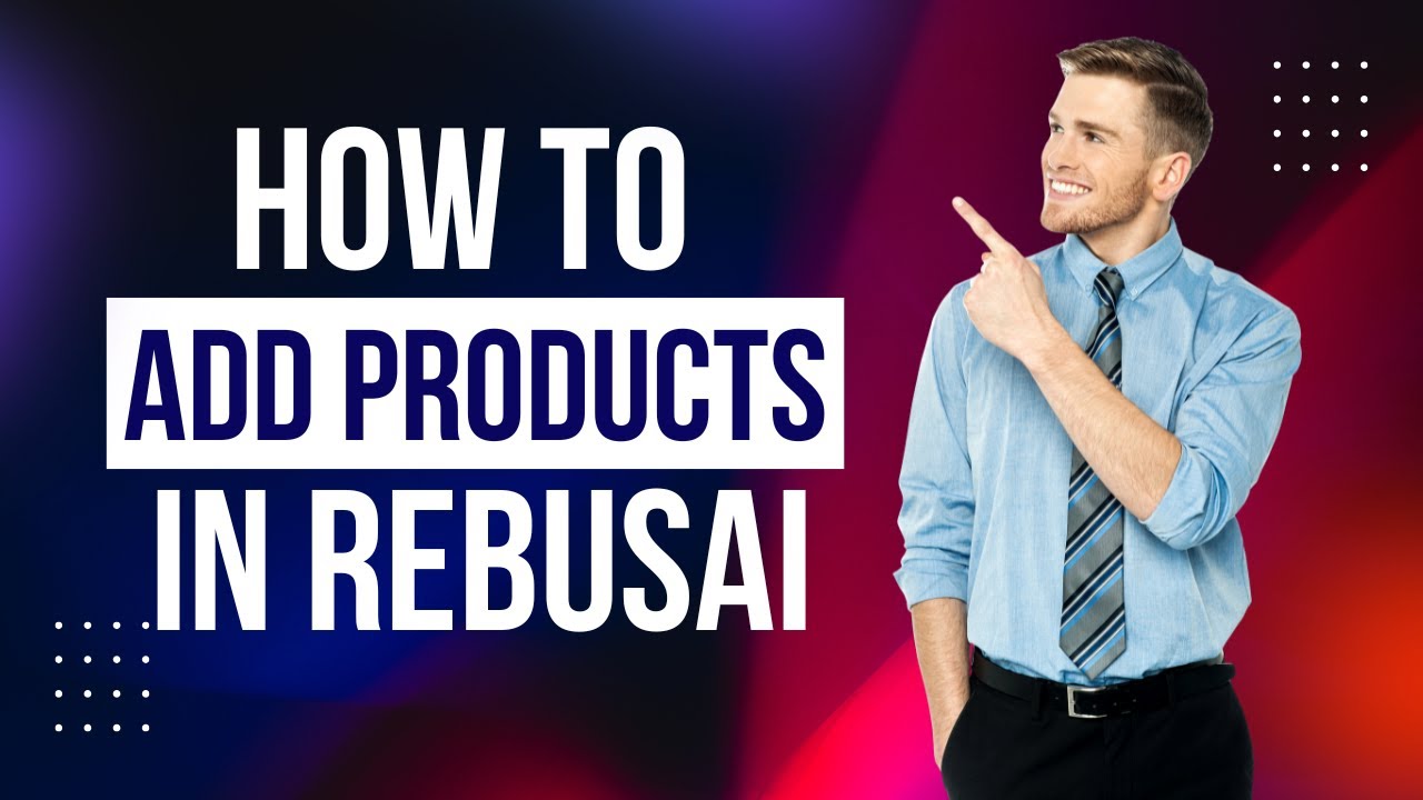 Add products in seconds with RebusAI! 🛒⚙️