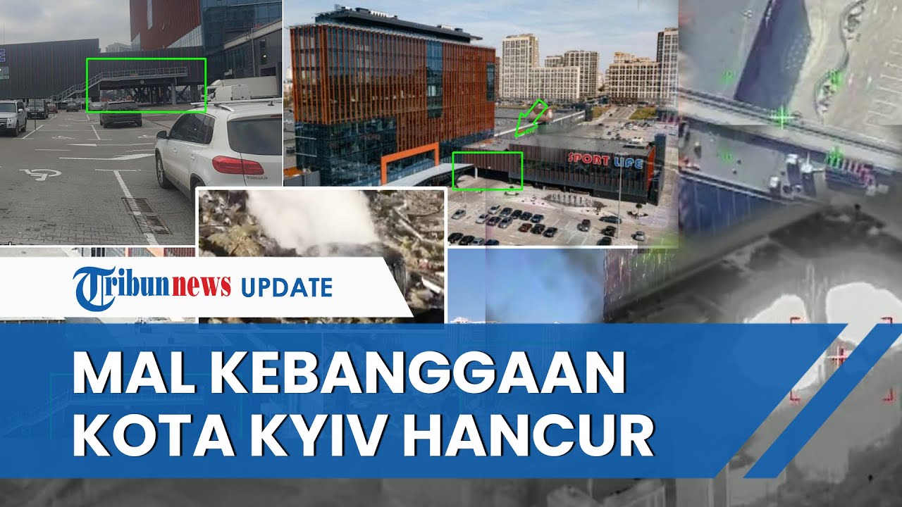 Rusia Hancurkan Retroville Mall Kebanggan Kota Kyiv hingga Tewaskan 8 Orang, Begini Penampakannya