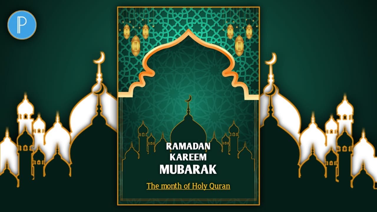 Can You Create a BEAUTIFUL Ramadan Poster in Pixallab