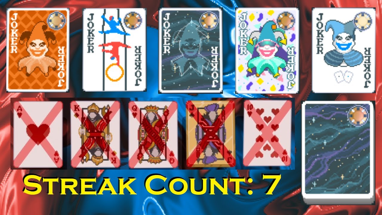 Balatro Daily ep63: Gold Streak 7 (Nebula Deck, Straights)
