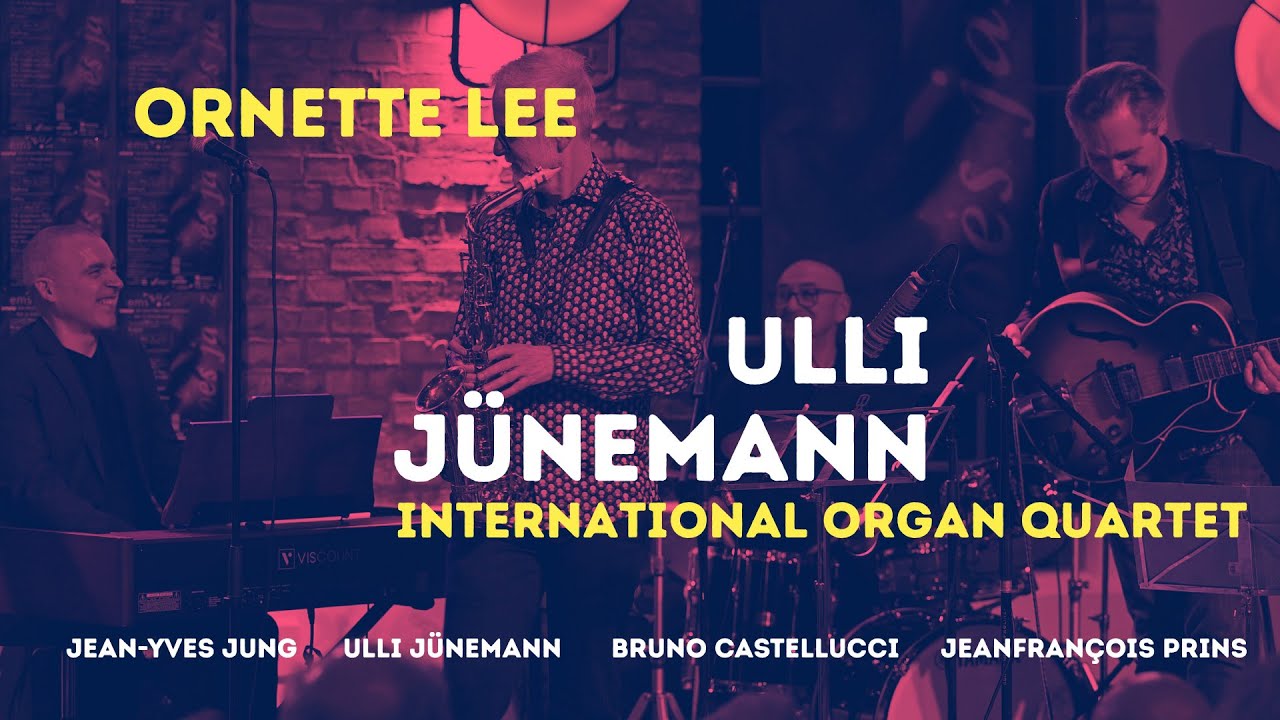 Ornette-Lee – Jeanfrançois Prins & Ulli Jünemann Organ Quartet | Tribute to O. Coleman & Lee Konitz
