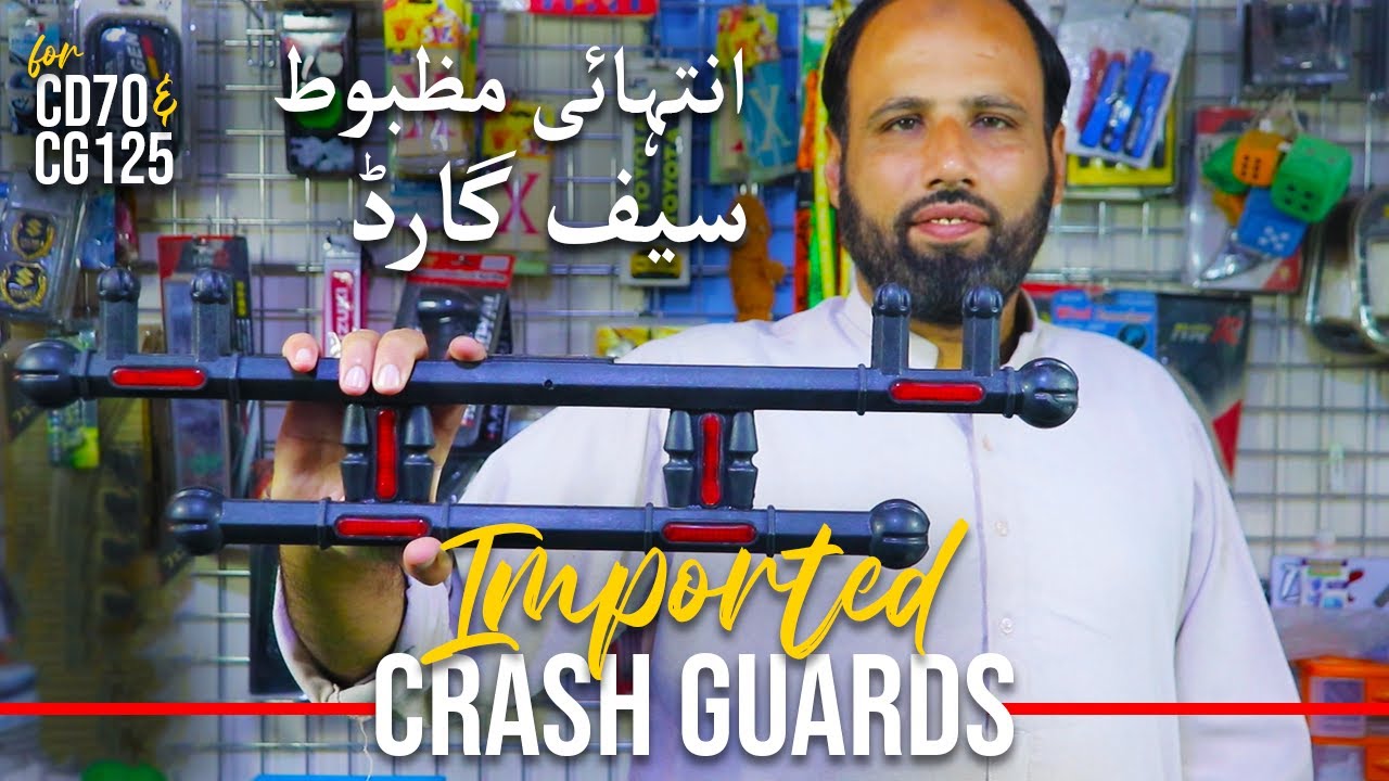 New Imported Crash Guards | CD70 & CG125 | New RED Turbine Air Filter | Auto Care