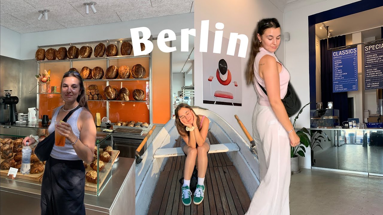 ein paar tage in berlin (cafes, haul, boot fahren, talk & konzert) ☕🛍️🚣‍♀️ ❊ Die Schlerthold's