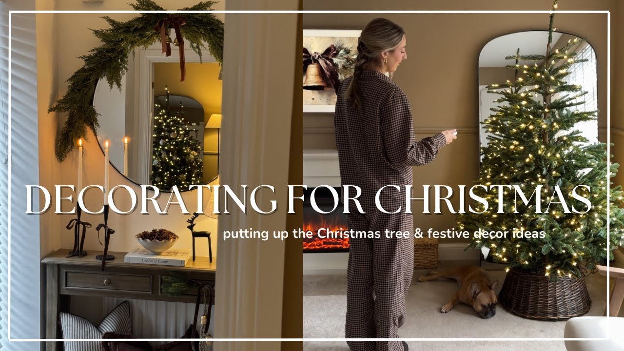 DECORATING FOR CHRISTMAS| Katie Peake
