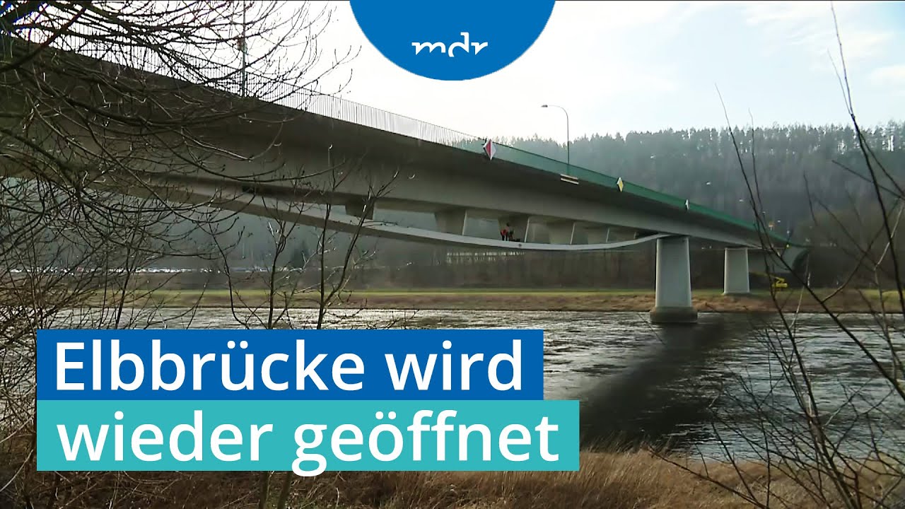 Elbbr&uuml;cke in Bad Schandau bald wieder f&uuml;r Verkehr freigegeben | MDR SACHSENSPIEGEL | MDR