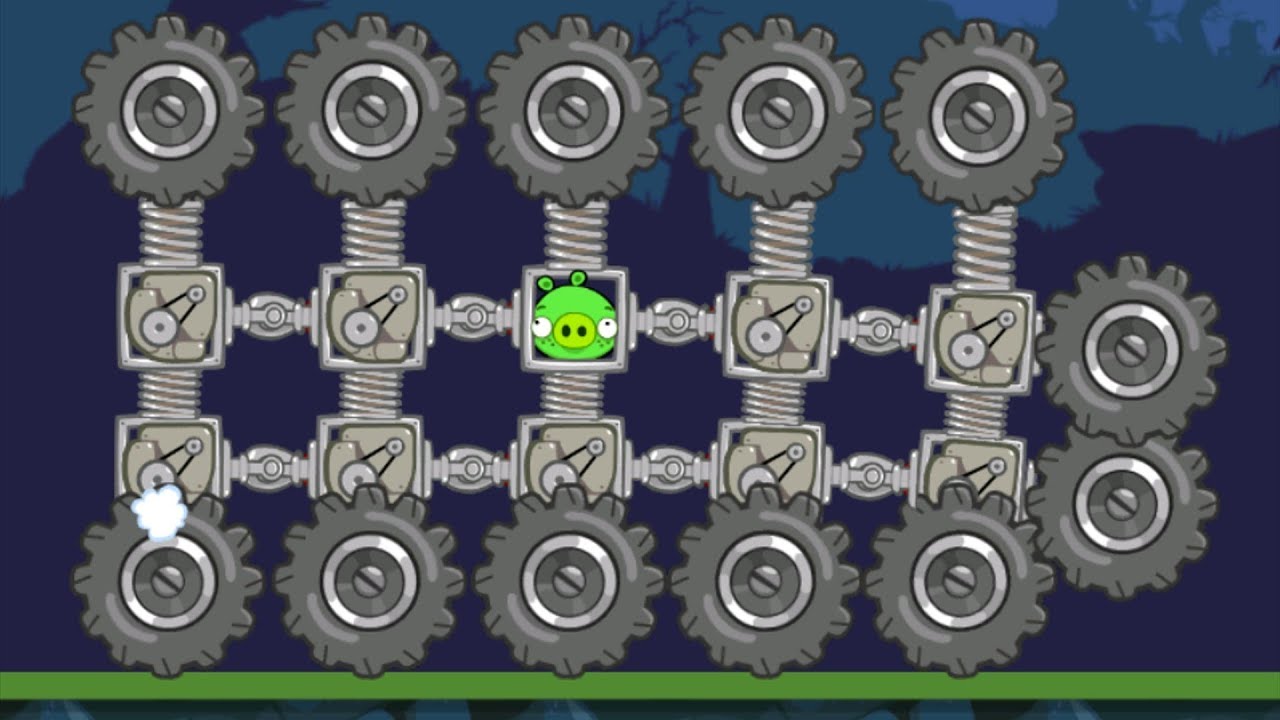 Bad Piggies - INTERESTING REAL MONSTER TRUCK (Field of Dreams)